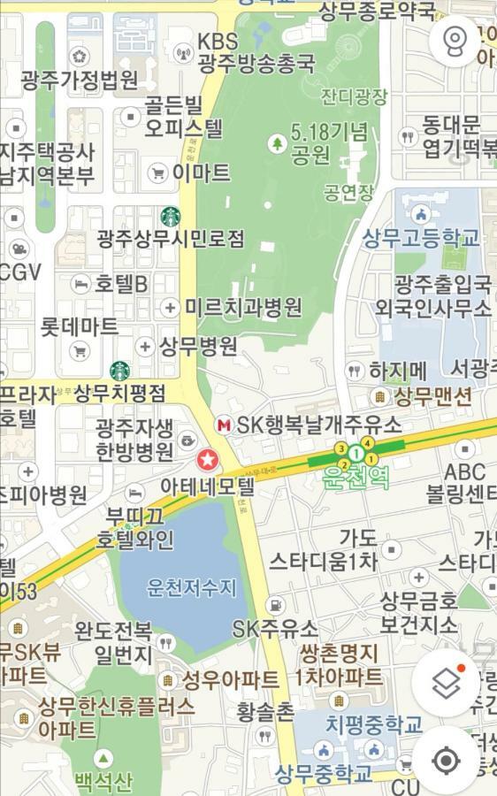 Athene Motel Gwangju Metropolitan City Bagian luar foto
